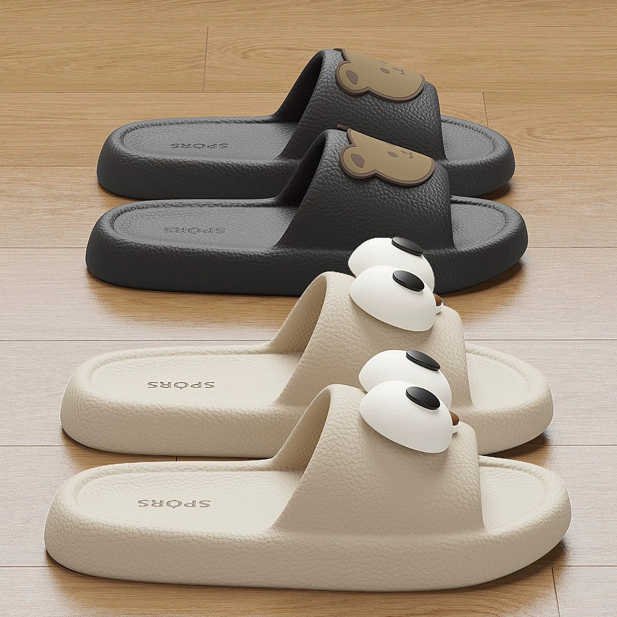 Холодные тапочки бытовые противоскользящие eva тапочки женские летом носить милые ванная комната минималистские противоскользящие тапочки для дома оптом