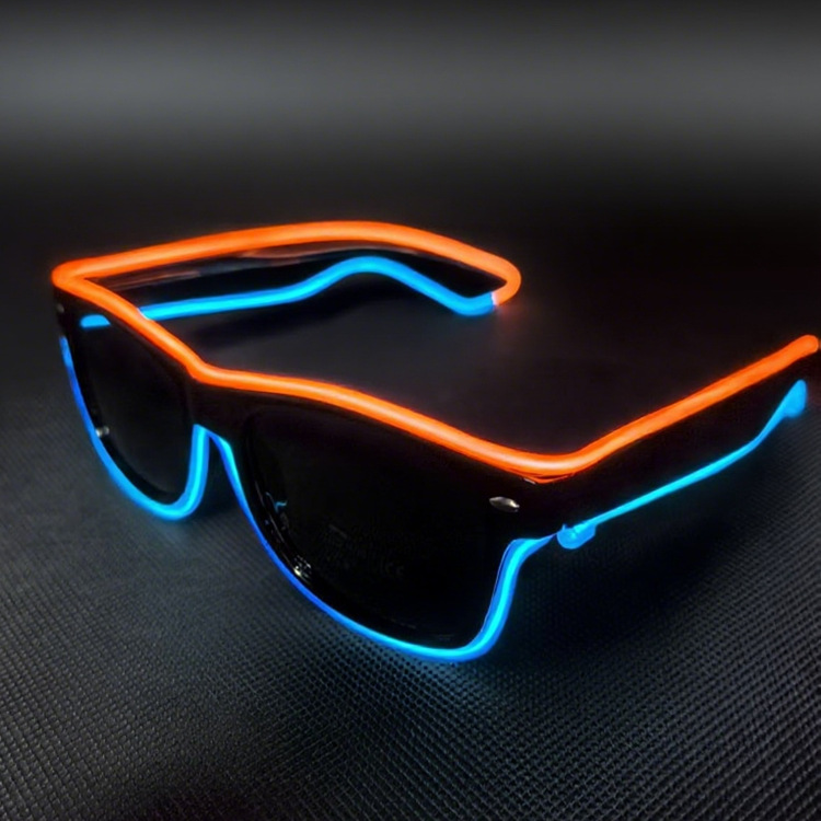 Naranja + azul - gafas de Sol - modelo inalámbrico