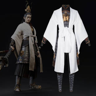 Black Myth Wukong Cosplay Costume Black Myth Er Lang Shen Costume Same Style Cosplay Game Chinese Style Performance Costume
