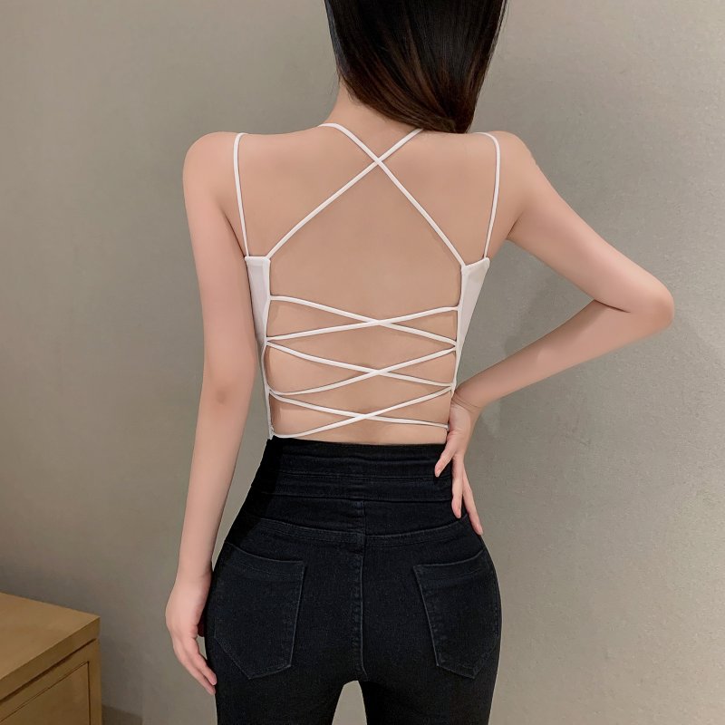 Sexy top with cups