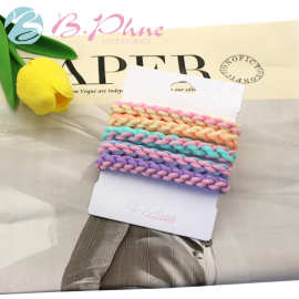 韩国高弹力发圈发绳扎马尾头绳粗耐用皮套百搭发饰扎头发皮筋女