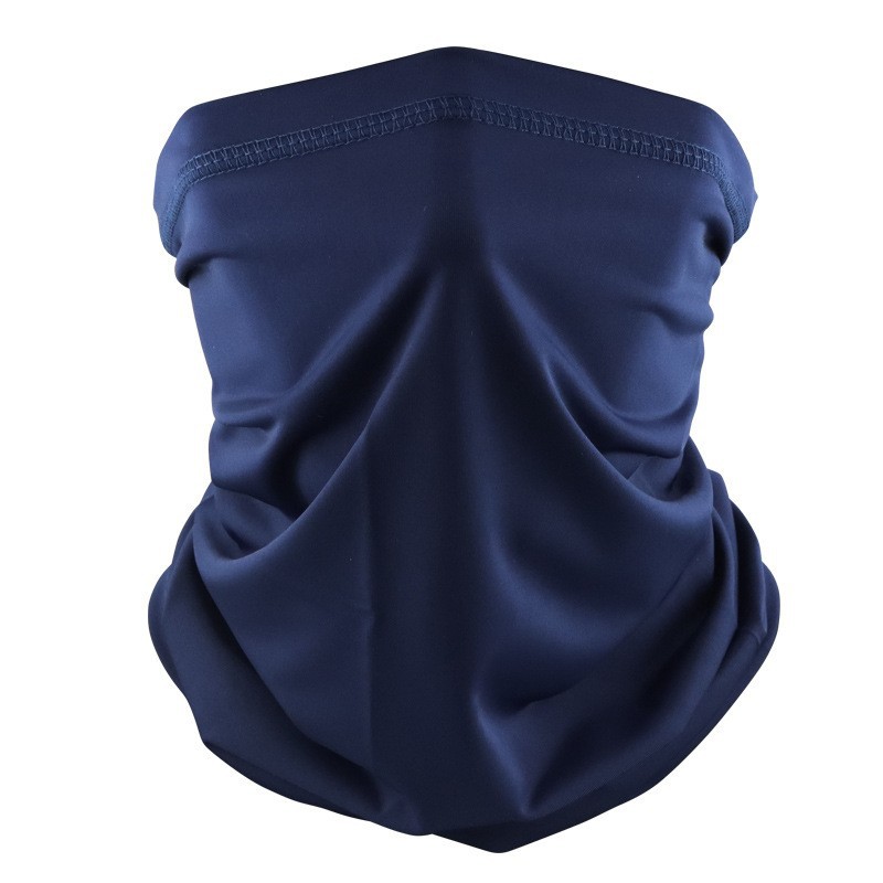 Verano hielo bib máscara respirada para montar al aire libre cubierta de sombrilla solar cubierta de cuello de motocicleta