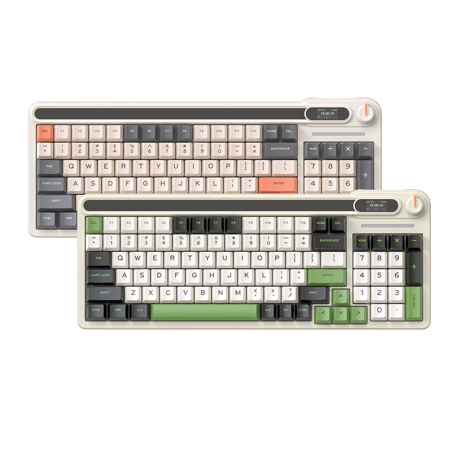 Smilang MK98 трехрежимная кастомная механическая клавиатура RGB иностранные языки русский тайский испанский арабский