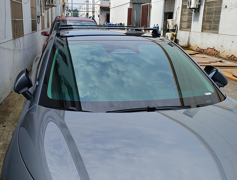 Panoramic Sunroof Glass Top Dedicated Roof Rack Cross Bars SUV Modification