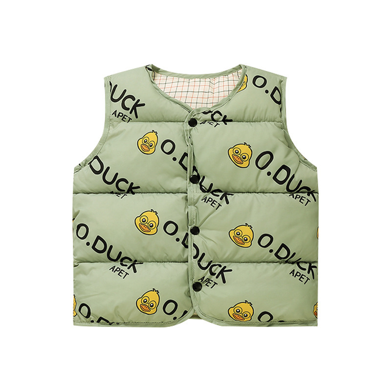 812 nuevo chaleco cálido para niños otoño y invierno nuevo chaleco de algodón para niños y niñas [en stock al por mayor] image 6