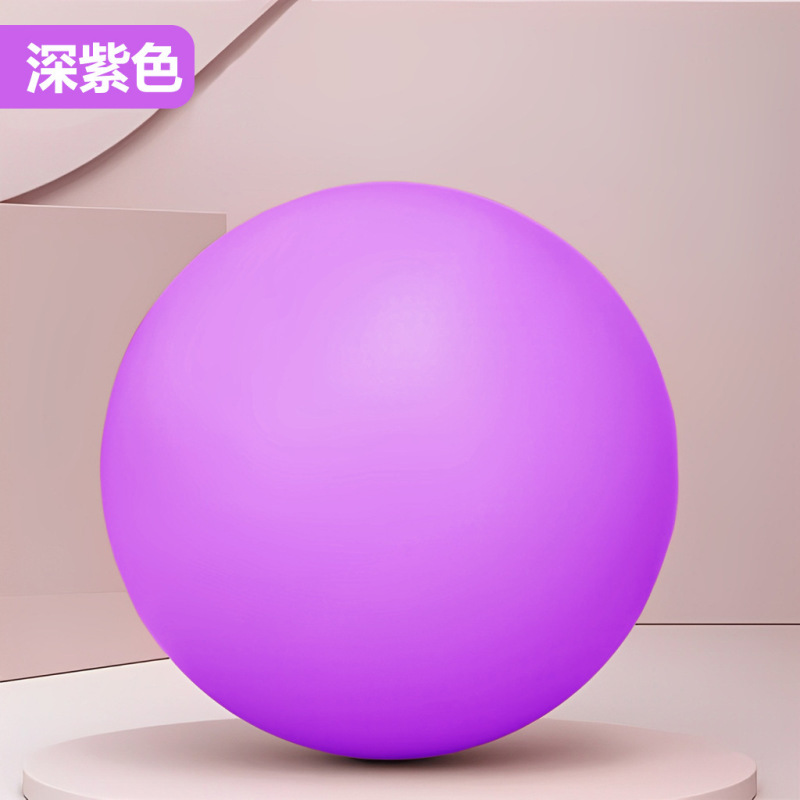 ヨガボールピラティス PVC 増粘防爆パワー m ミニつや消し小麦チューブボールフィットネススポーツヨガバランスボール|undefined