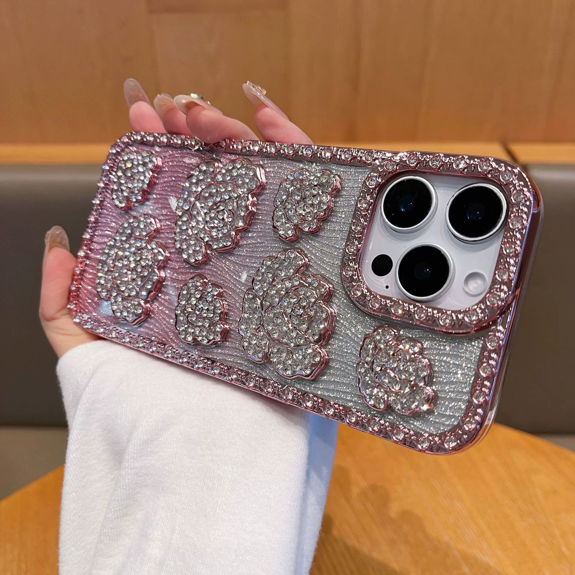 Чехол для телефона совместимый с Apple, iPhone 16, защитный чехол, градиент, iphone, 17promax, защита от падения