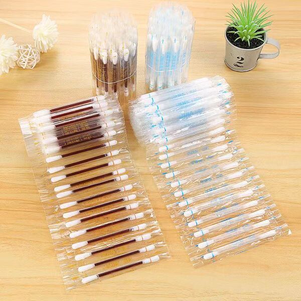 Disposable iodophor disinfectant swabs individually packaged alcohol…