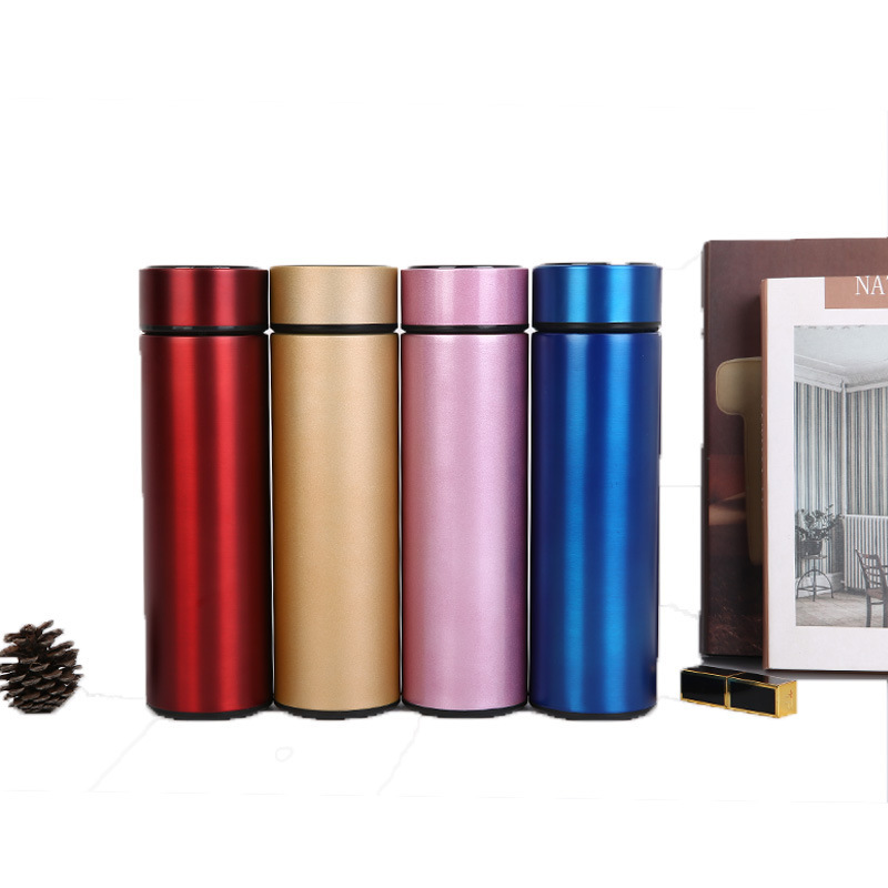 Taza de vacío pantalla de temperatura inteligente taza recta pantalla táctil taza de agua taza de oficina de acero inoxidable taza de regalo de negocios al por mayor