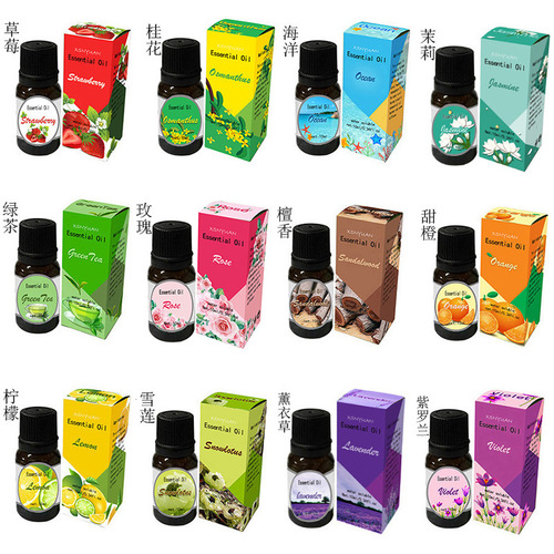 New product wholesale multifunctional aromatic water-soluble essential oil 10ML full English indoor aromatic pleasant body and mind fresh smell