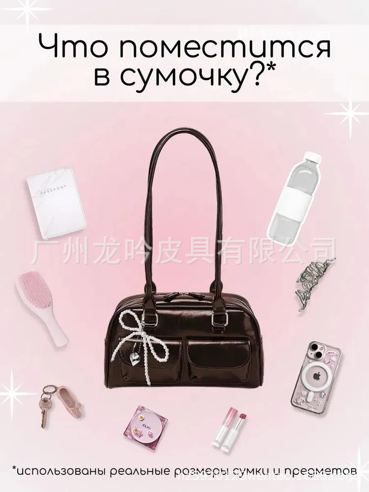 Women's Bags 2026 New Retro Academy Style Versatile Large Capacity Casual College Student Class & Commuter Shoulder Handbag - Thumbnail 8