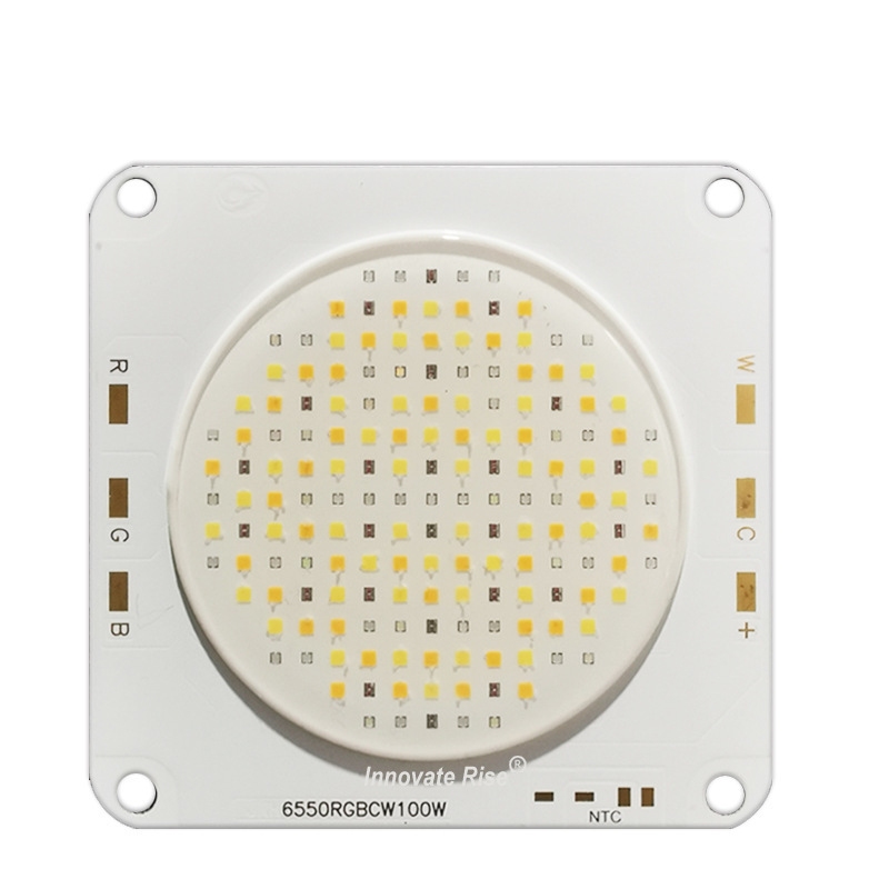 写真照明ソース RGBCW 投光器 ステージライト 映画およびテレビ スポットライト 100W LED 統合ハイパワー COB ライト|undefined