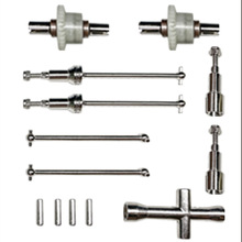 合金改装配件1-14rc遥控车玩具合金传动轴差速器