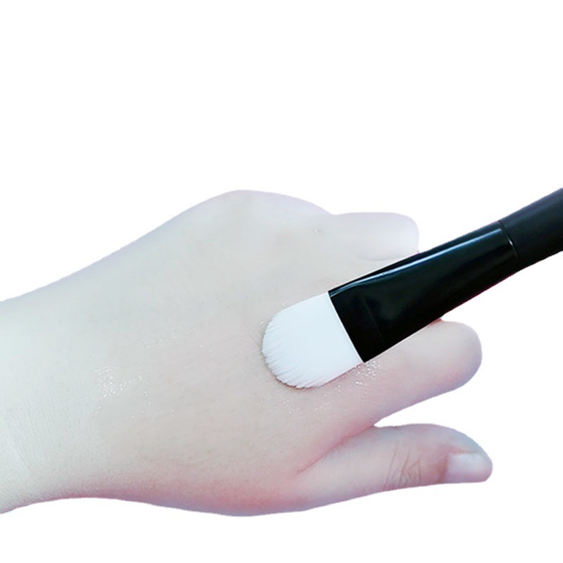 Cepillo de máscara personalizado cepillo de silicona de dos extremos herramientas de belleza de spa cepillo de máscara de pelo suave de dos extremos cepillo de película de barro