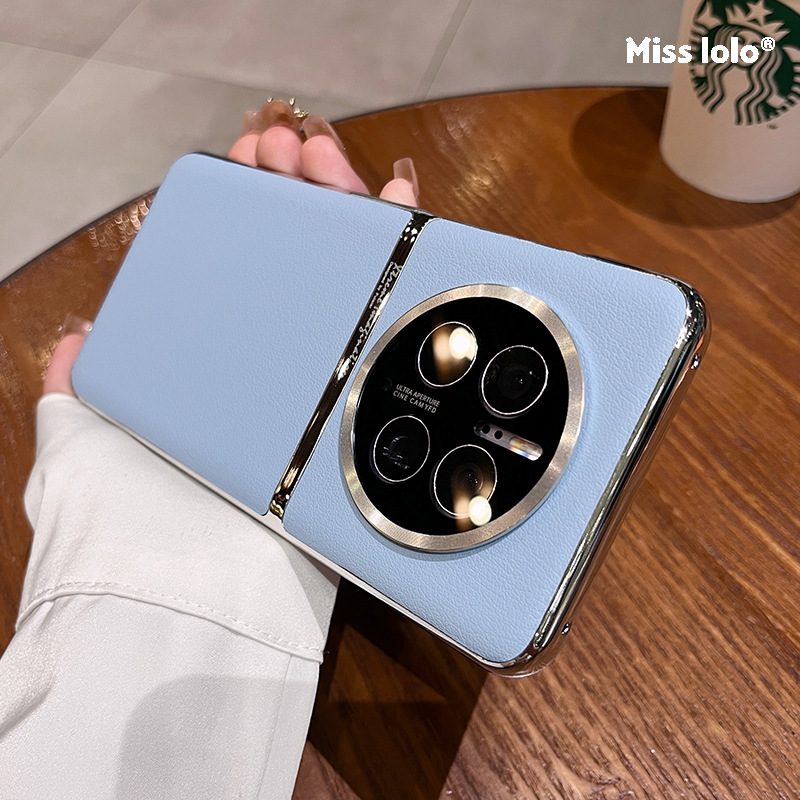 Película de lente de piel lisa-galvanoplastia azul cielo xxl