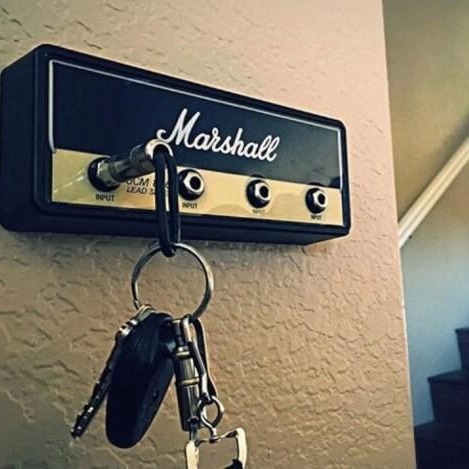 Cruz-frontera guitarra finda llavero regalo clave JCM800 enchufe almacenamiento lote