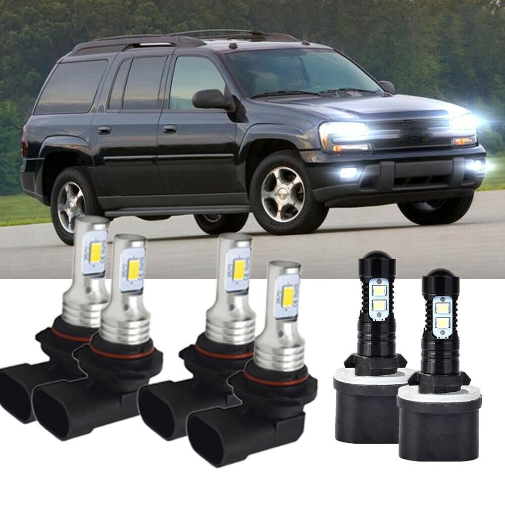 Transfronterizos automóviles LED delantero 9005 + 9006 + 880 lámpara de niebla de automóviles LED lámpara de niebla de motocicleta 6 paquetes de 80W lámpara image 1