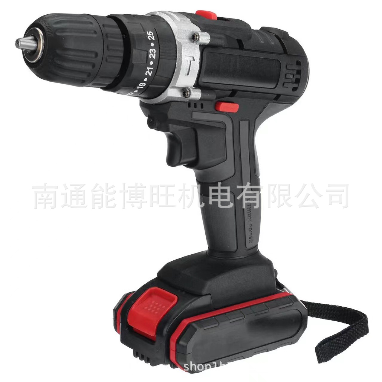 Fábrica transfronteriza taladro eléctrico herramienta traje multifuncional hogar mano taladro 21V herramienta eléctrica taladro de impacto de alta potencia