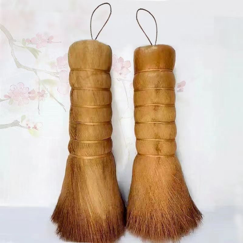 Non-Stick Pot Scrubber, Pot Brush, Cutting Board Tool, Natural Palm Oil Stove, Mountain Palm Sink, Special Soft and Hard Balance