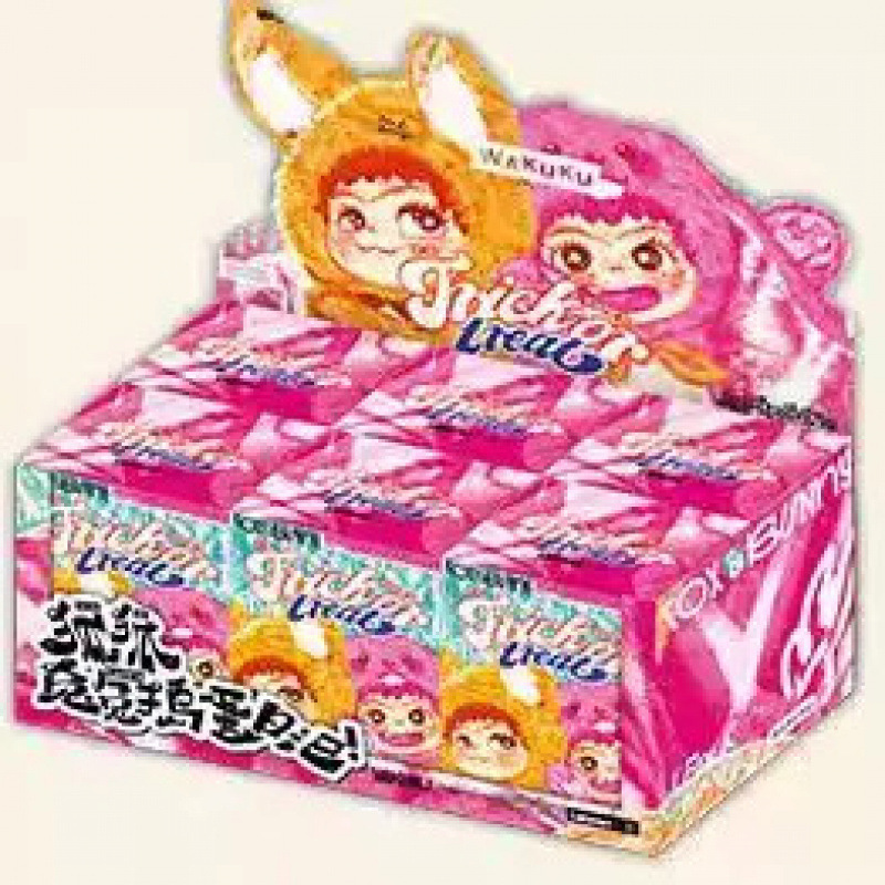 WAKUKU キツネとウサギのトリックオアトリート日記ぬいぐるみブラインドボックストレンディなおもちゃのおもちゃギフト越境貿易ホットスタイル|undefined