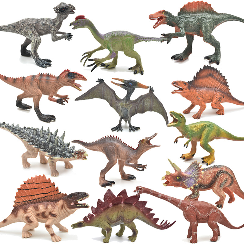 Modelo animal transfronterizo Zoológico para niños dinosaurio juguete traje simulación animal Marina pequeño insecto modelo