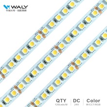 120��5050�׹��LED���ܶȸ��@ֵܛ���l24V�͉�10mm�匒�NƬ��