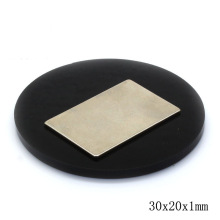 F30x20x1mm超薄磁铁片强力永久磁铁 钕铁硼磁钢磁石吸铁石30*20*1