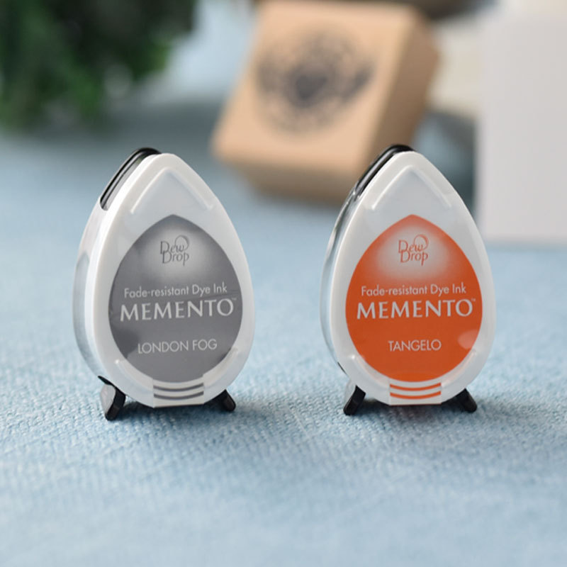 Mooncat MD water drop ink pad art brush color dyeing card rubber stamp paper art hand account handmade water-based quick-drying cut-and-paste ink pad