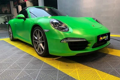 direct sales from manufacturer, OEM – Automotive Film - electro-optical-metal-series-electro-optical-metallic-apple-green