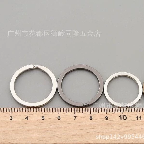 Фабрика прямых продаж спот оптовый брелок мульти спецификации плоский брелок для ключей ювелирные аксессуары металлический брелок