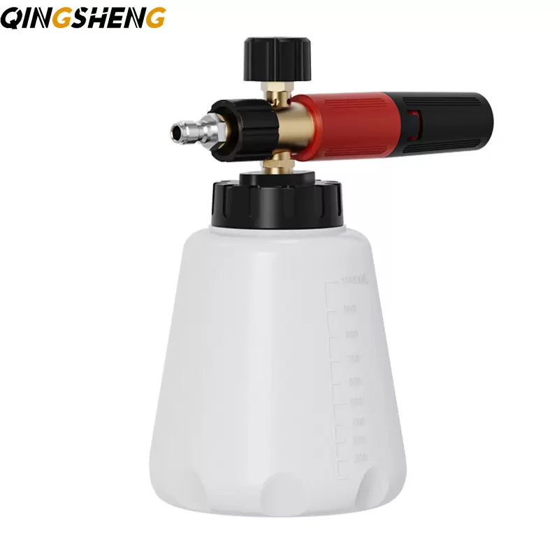 跨境新款泡沫壶高压洗车水枪pa壶1000ml台州壶扇形泡沫喷壶喷枪