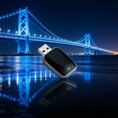 Cross-border exclusive wireless CarPlay adapter, converts original wired car connectivity to wireless