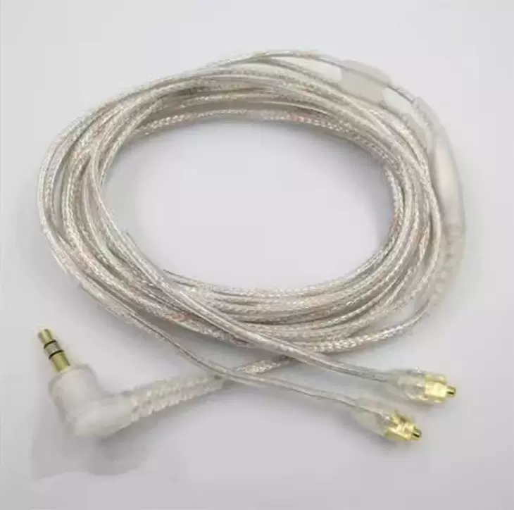 严选MMCX shure舒尔SE535 215 435 425 846适用耳机线软管原版线
