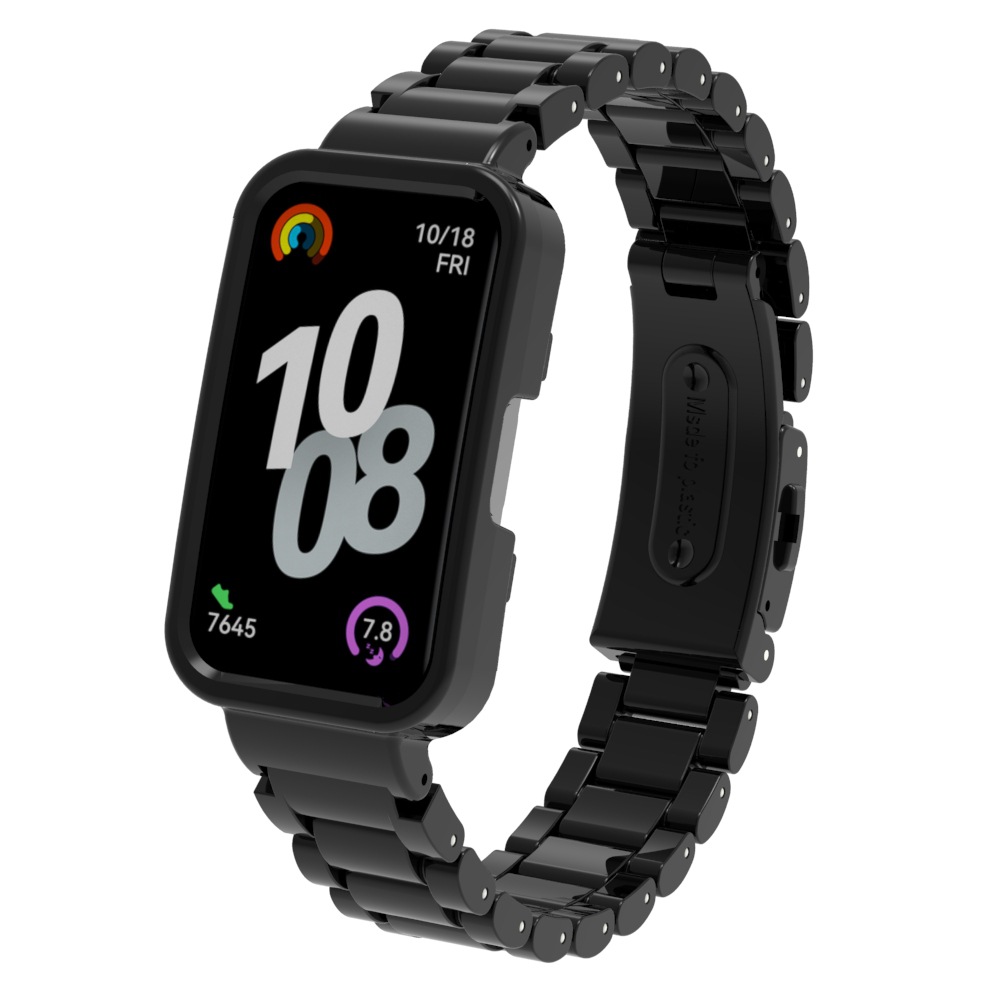 Suitable for Huawei Band 10/9/8 Three-Bead Split Strap Huawei Band6/7 Protective Case with Adjustable Length