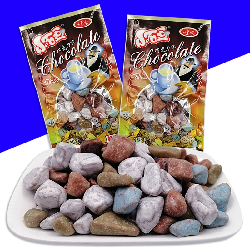 Маленькие камешковые конфеты, молочные конфеты со вкусом шоколада, закуски со вкусом йогурта для школьников, повседневные офисные закуски, новогодние товары.