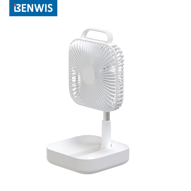 Folding adjustable table smart air fan