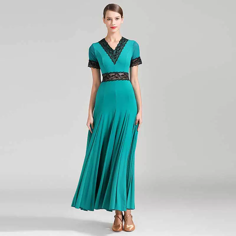 Элинн Файер Экваториальная Остров цветов! Новое платье для современных танцев из ледяного шелка для взрослых S9056 Костюм для бальных танцев платье