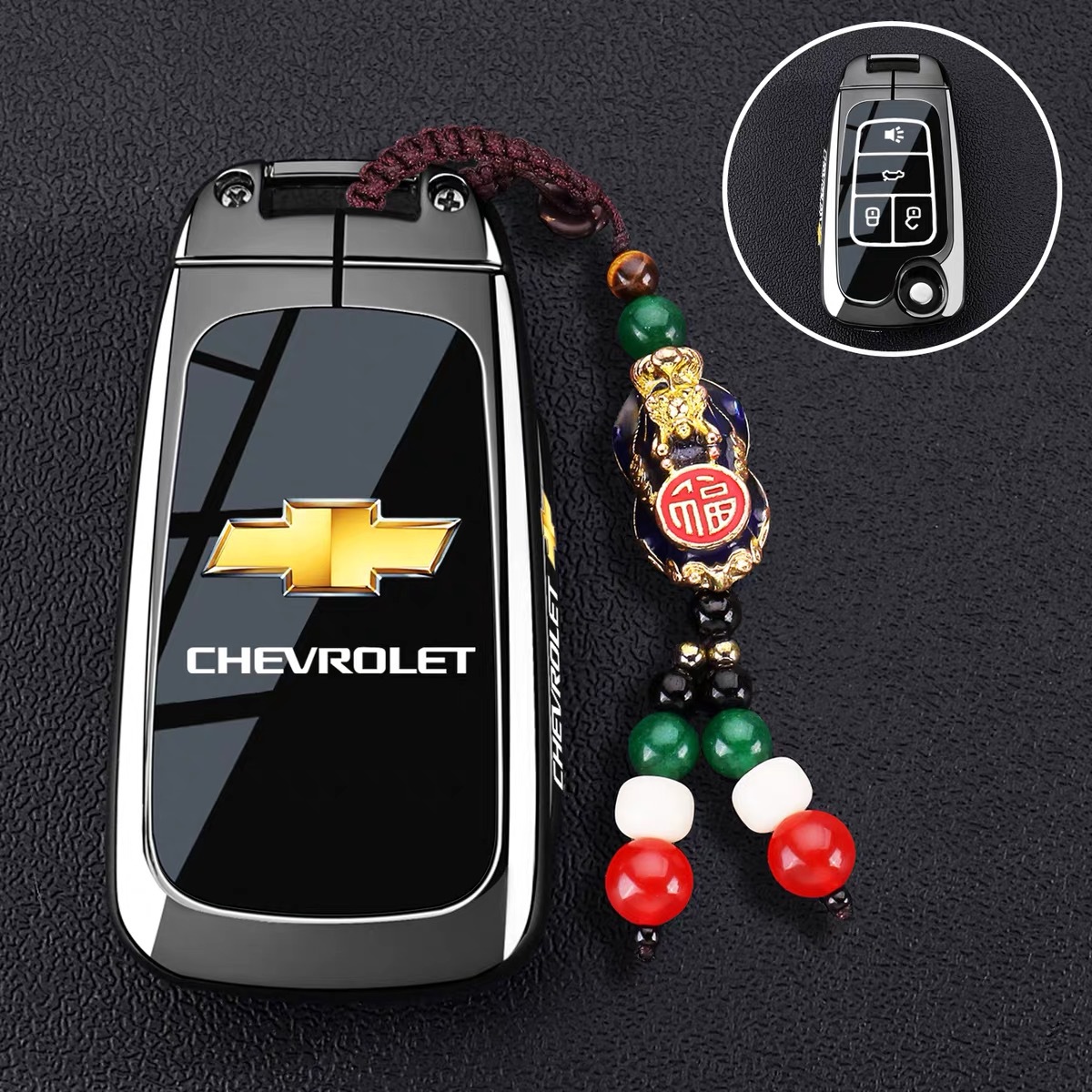 Suitable for Chevrolet Foldableing Key Cover Old Model Malibu Chevrolet Cruze Lefeng Rv Car Bag Buckle Shell