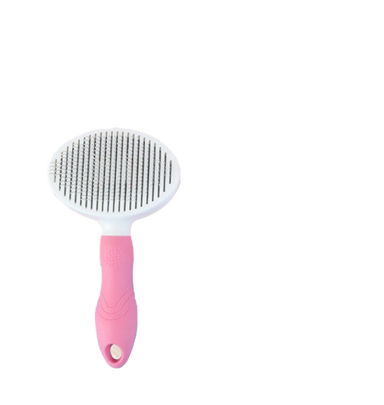 Directo de fábrica peine para mascotas gato peine perro depilación peine flotante aguja de pelo peine oso de peluche auto-limpieza aguja peine