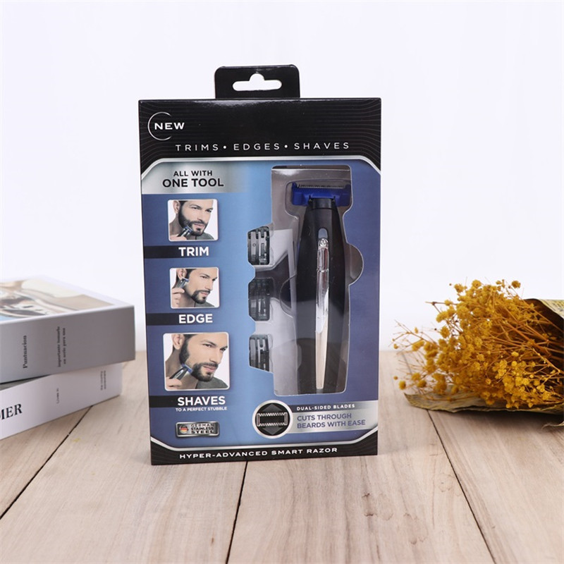Cross-Border Export Men's Electric Shaver USB Rechargeable Multi-Function Micro-Touch Shaver Set Reciprocating