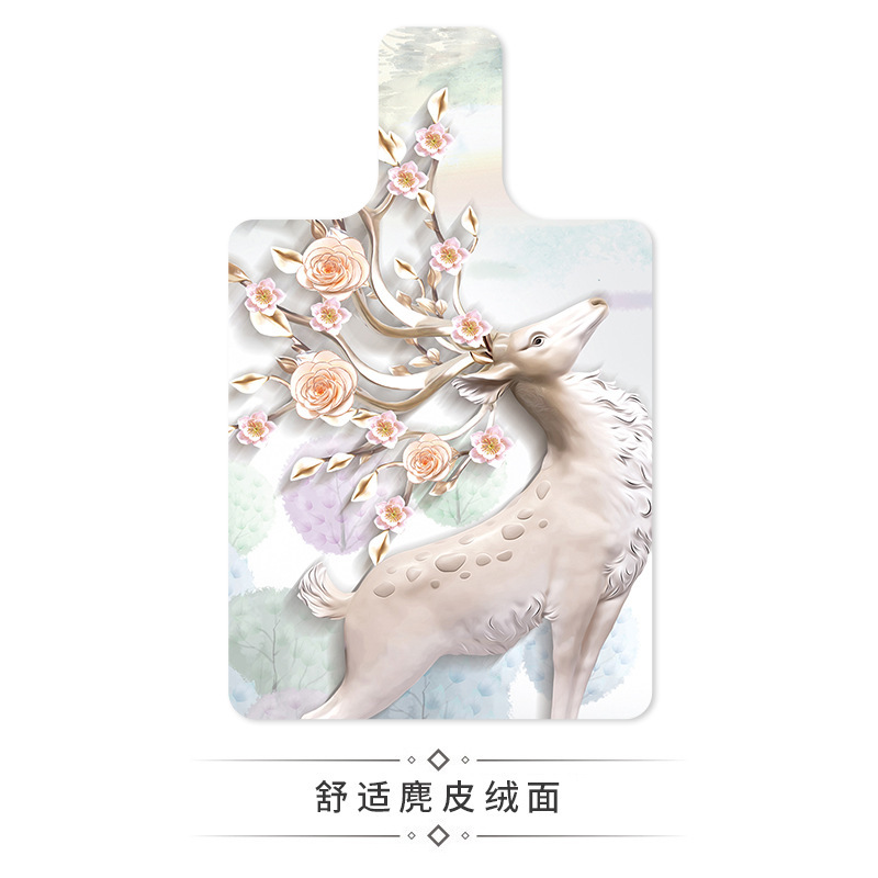 跨境专用麂皮绒普拉提核心床垫吸汗防滑健身垫耐磨pu橡胶瑜伽垫子|undefined