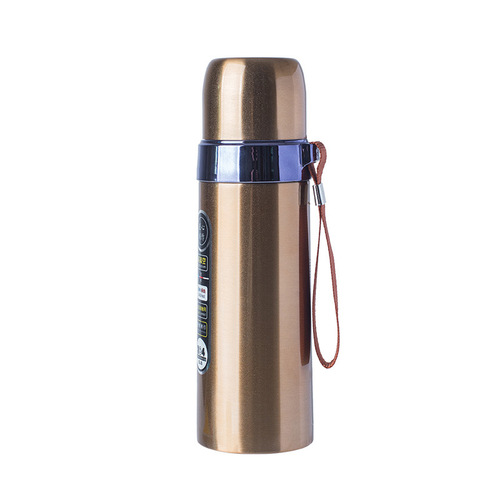 Sling bullet stainless steel thermos cup Large capacity travel bottle sports water bottle LOGO production gift water cup