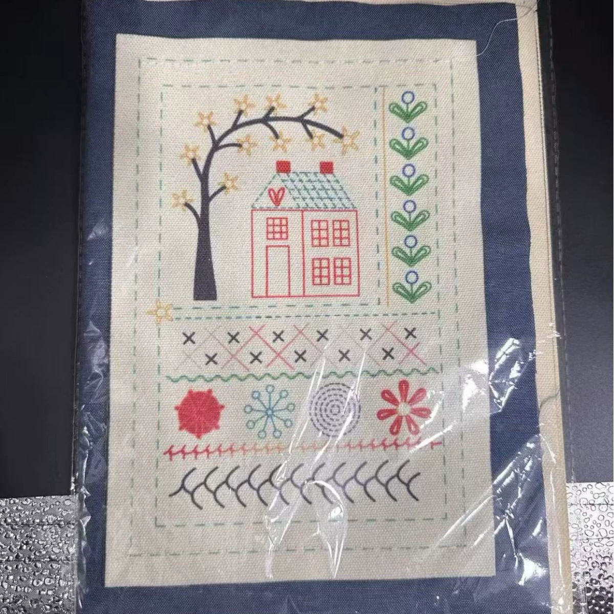 Новые кросс-бортные товары Stich книга Игла и нитка книга Игла и нитка лист книга Лен DIY Игла и метод книга