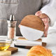 Amazon Creative Marble Splicing Acacia Wood Ceramic Coaster Heat Insulation Mat Tea Mat Coffee Mat