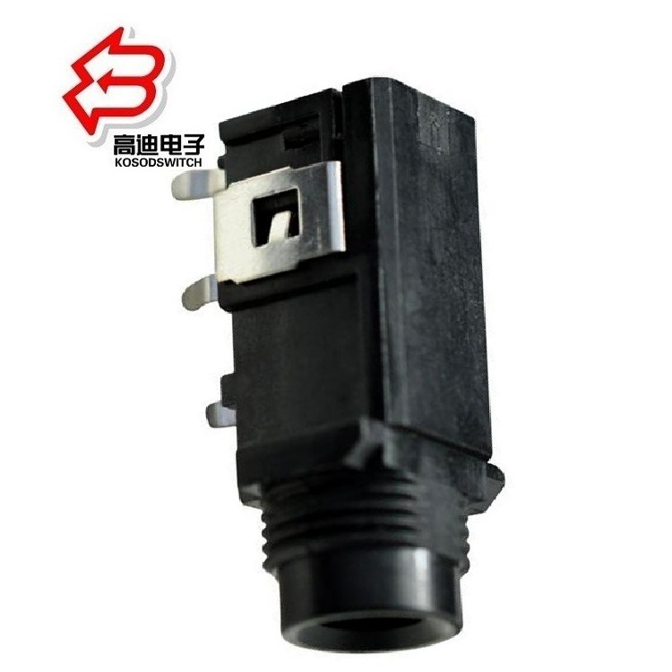 双声道6.35耳机插座 调音台6.35音频插座 音箱数码6.35耳机母座