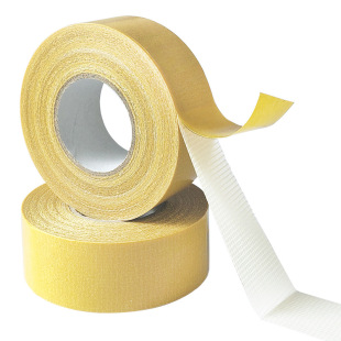 Wholesale Internet Celebrity Cloth-Based Double-Sided Tape High Viscosity Mesh Double-Sided Tape Office Home Carpet Decoration Fixed Tape