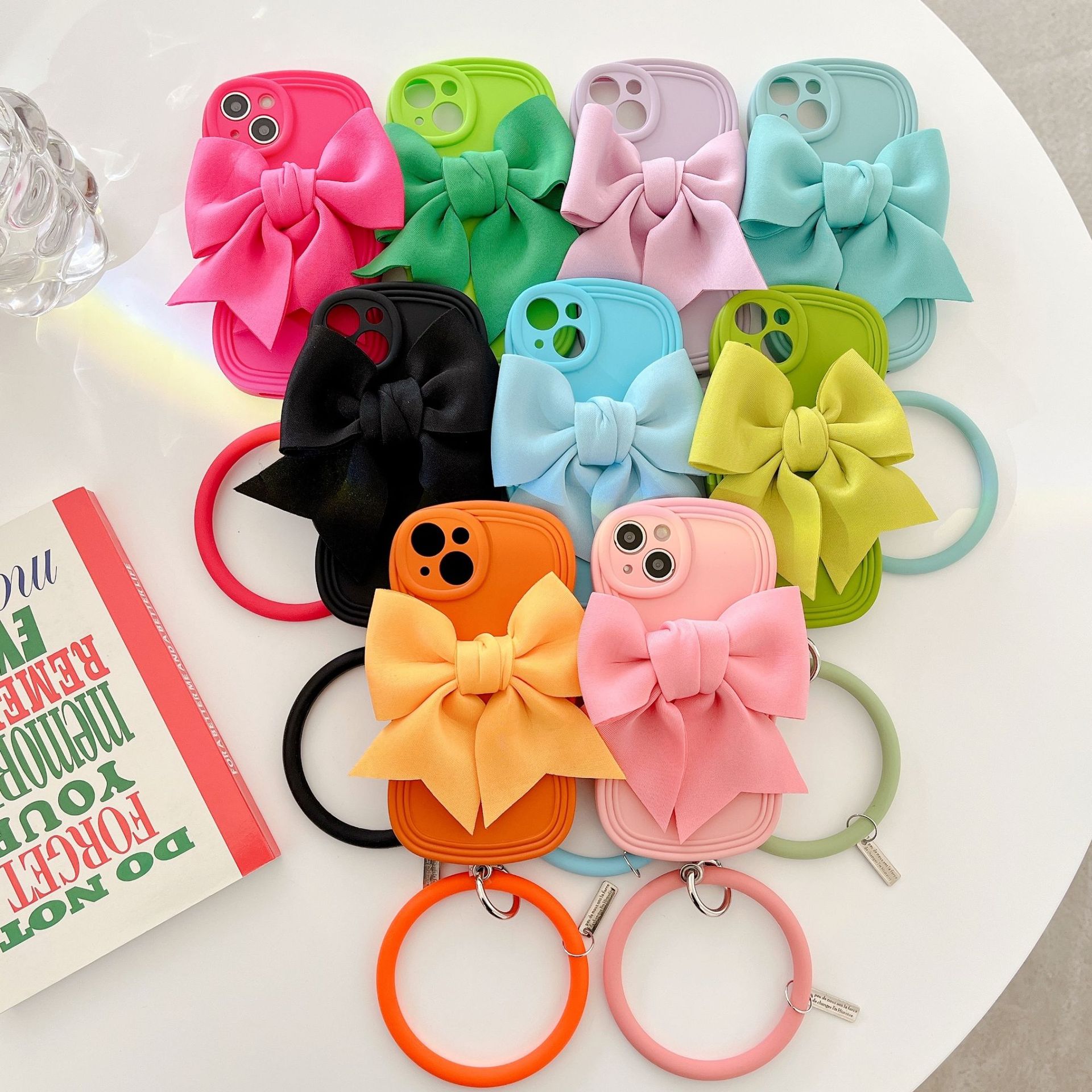 Handyhülle Mit Schleife Und Wellenrand Für Damen_voghion.com