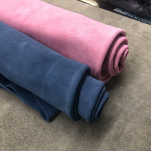 二层牛皮翻毛皮彩色牛皮革 磨砂反绒耐磨反毛皮真皮1.2-1.4mm