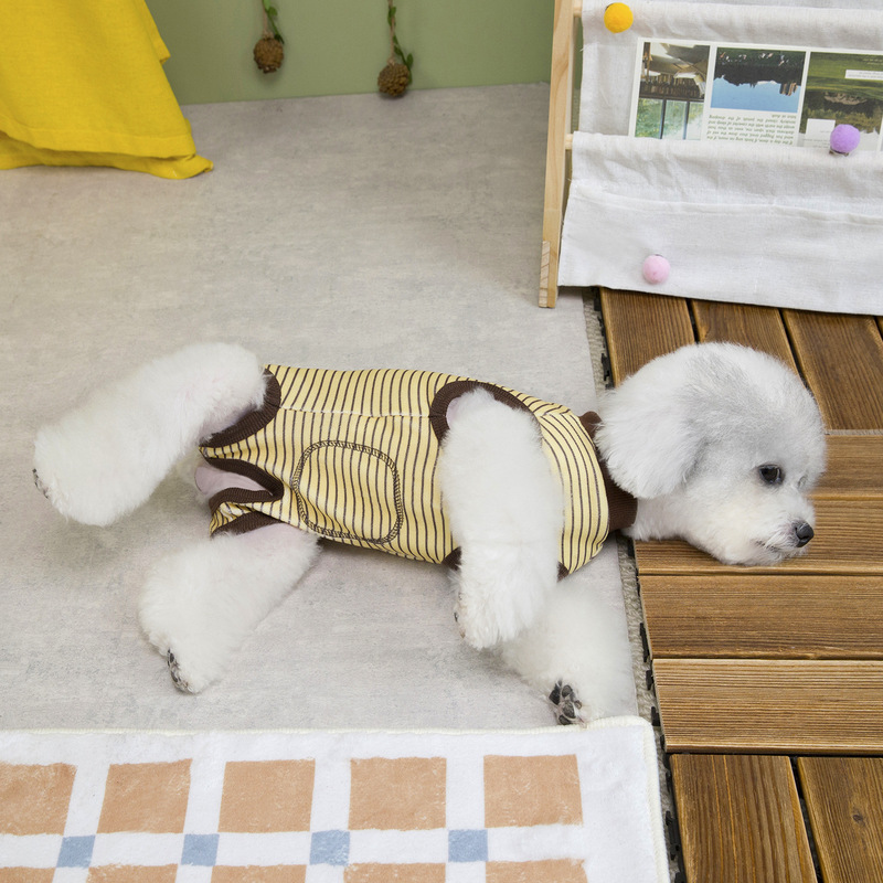 跨境母犬专用宠物衣服狗狗护肚衣包肚服母狗断奶绝育手术服春秋装|undefined