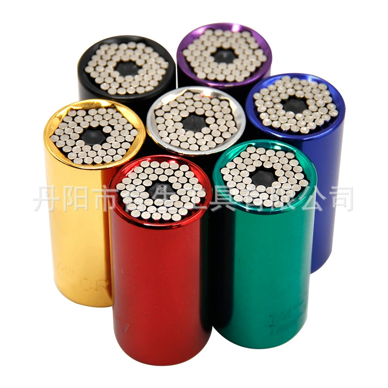 Трансграничный цвет Волшебный гаечный ключ с торцевой головкой Многофункциональный гаечный ключ с храповым механизмом ручной электродрель винтовой инструмент костюм